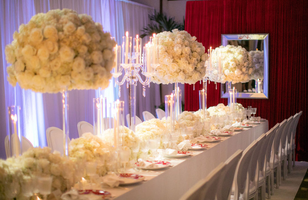 Baccarat at the Breakers Event Floral Design